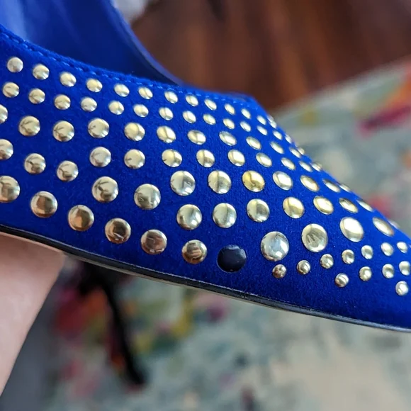 Betsey Johnson FAALYN Studded Heels Size 8.5 - Picture 10 of 10